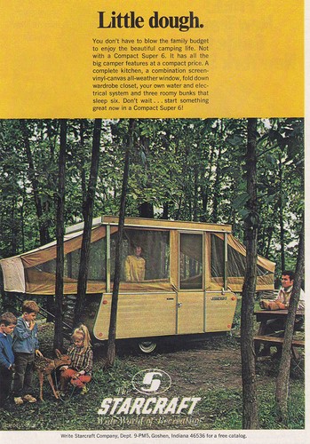 1969 starcraft camper little - starcraft,