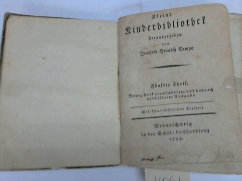 Campe joachim heinrich - joachim,