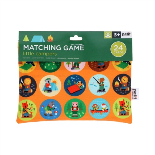 Little campers matching game - little,