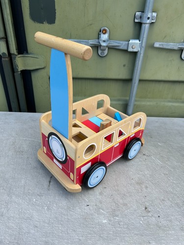 Little town wooden walker - wooden,