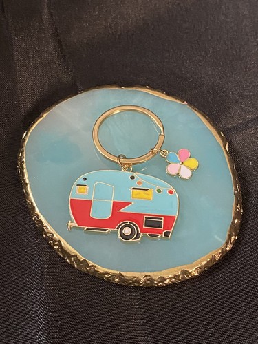 Camper keychain light - camper,