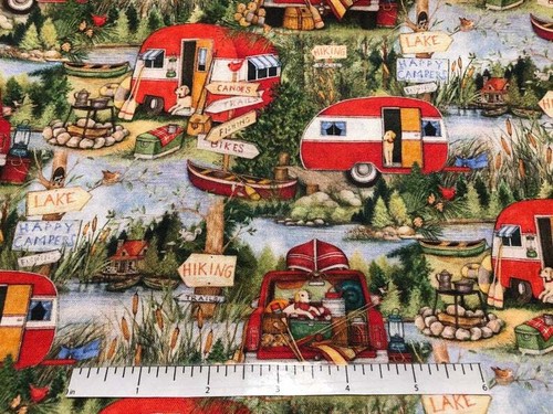 Little red camper golden - fq,