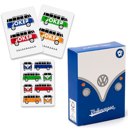 Blue volkswagen camper - t1,