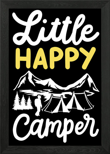 Little happy camper graphic - little,