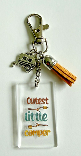Cutest little camper keychain - cutest,