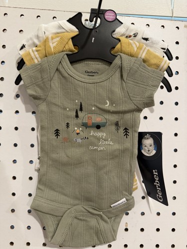 Gerber preemie onesies happy - gerber,